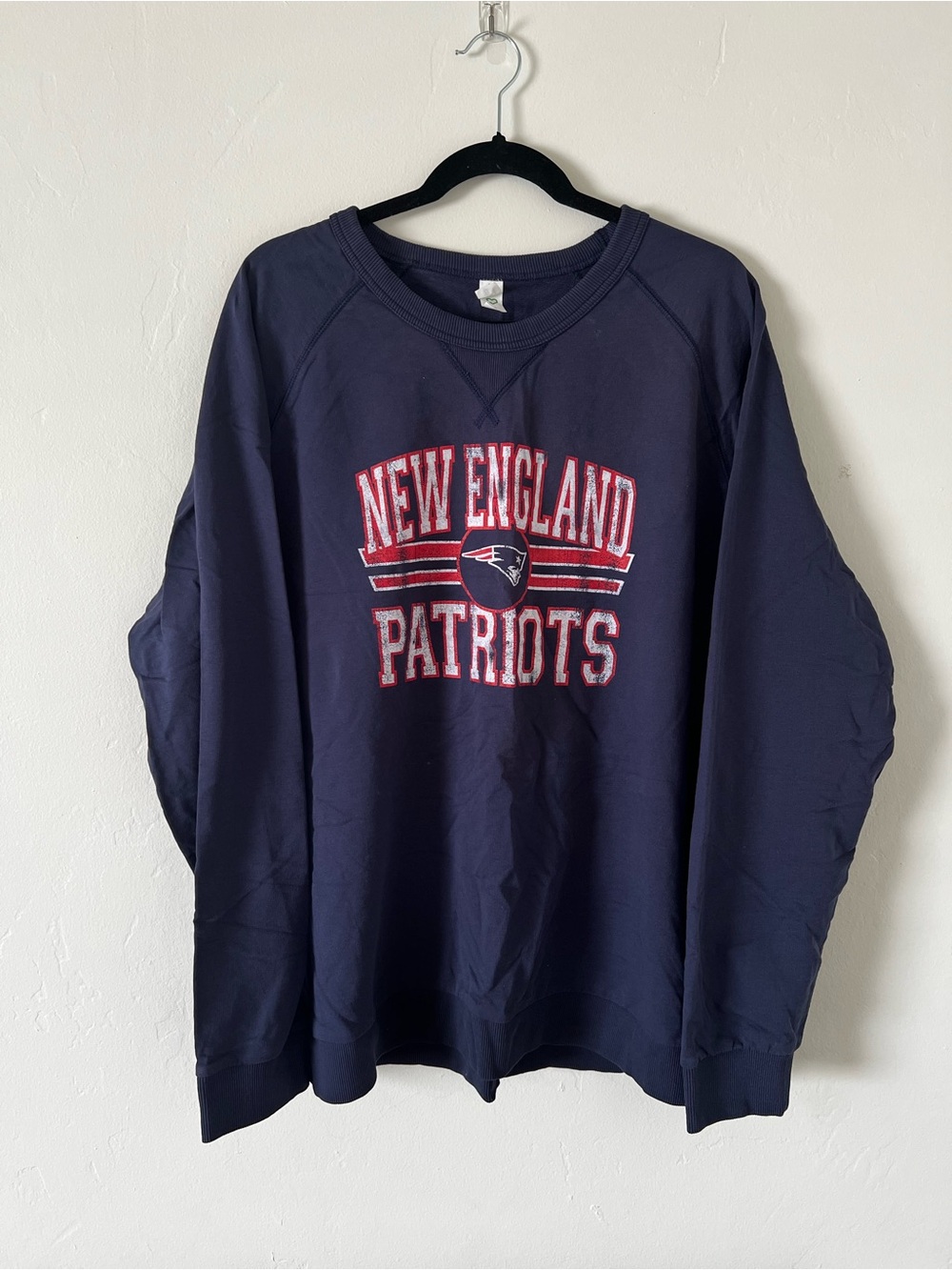 Patriots Navy Crewneck Sweatshirt